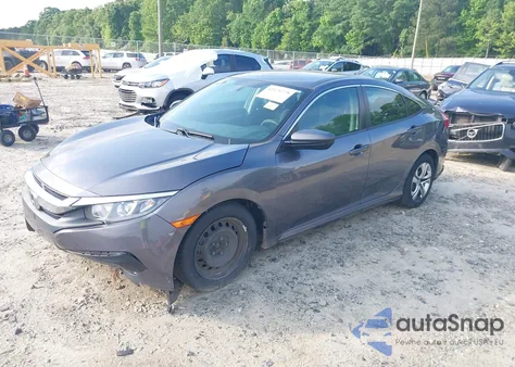 2016 Honda Civic Lx from USA, damaged, VIN 19XFC2F54GE020186